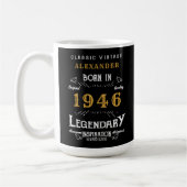 80th Birthday 1946 Legendary Retro Koffiemok (Links)