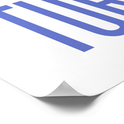 80th Birthday Gag Gift Poster (Hoek)