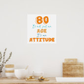 80th Birthday Gag Gift Poster (Keuken)