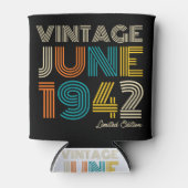 80th Birthday  June 1942 Limited Edition Blikjeskoeler (Voorkant)