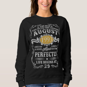 80th Birthday Man Myth Legend Vintage 1942 August Trui