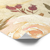 80th Birthday Shimmer Design Poster (Hoek)