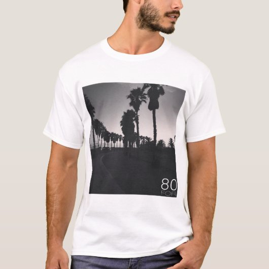 80VOOR flacons le Blanc T-shirt (Voorkant)