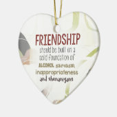 810.vriendschap-sjenanigans keramisch ornament (Links)