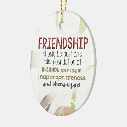 810.vriendschap-sjenanigans keramisch ornament (Links)