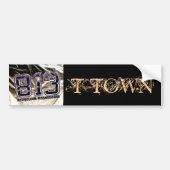 813 T-TOWN Bumpersticker (Voorkant)