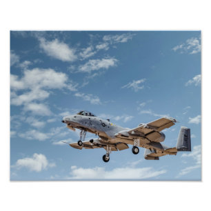 8154-A-10 militair vliegtuig Foto Afdruk
