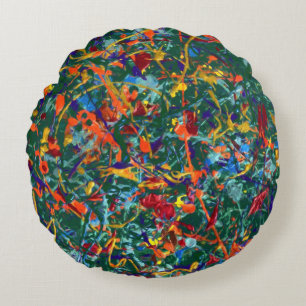 #818 Transmogrificatie Rond Kussen