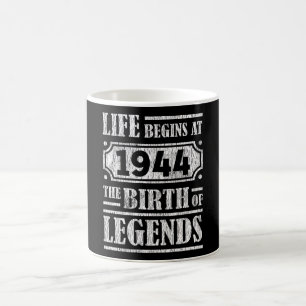 81 jaar oud 1944 Geboorte van de legende 81ste ver Koffiemok