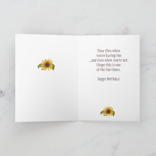 81e verjaardag Kaart (Binnen)