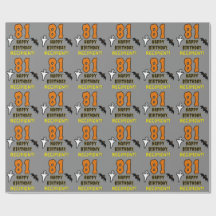 81e verjaardag: Spooky Halloween Theme, aangepaste