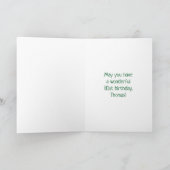 81ste verjaardag: Fireworks Pattern + Rainbow 81 Kaart (Binnen)