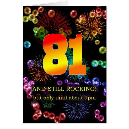 81ste verjaardag nog steeds springend (Voorkant)