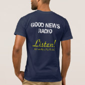 820 kHz, RADIOPARADISE T-shirt (Achterkant)
