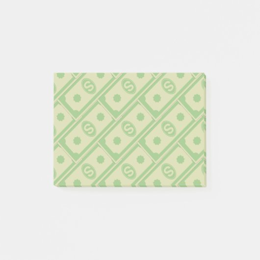 8262Dollars Pattern Post-it® Notes (Voorkant)