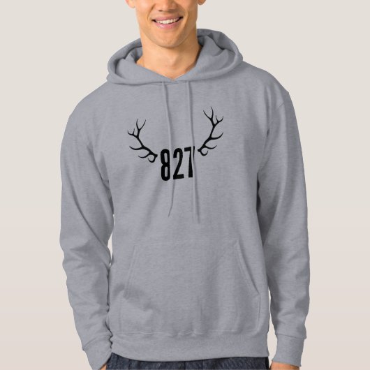827 Elks Horns Hoodie (Voorkant)