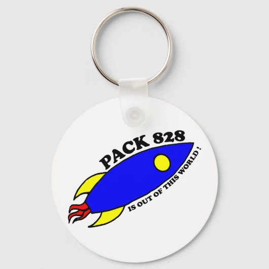 828-toets sleutelhanger (Voorkant)