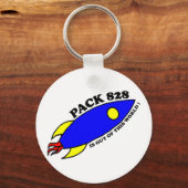 828-toets sleutelhanger (Voorkant)