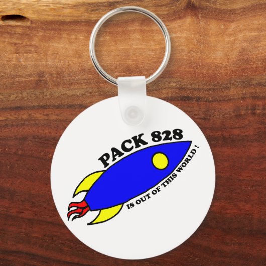 828-toets sleutelhanger (Voorkant)