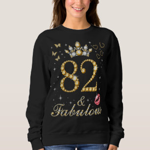 82 & Fabulous 82e Verjaardag 82 Jaar Oud En Fabul Trui