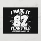 82 Jaar Oude Sarcastische Meme Grappige 82e Verjaa Briefkaart (Voorkant)