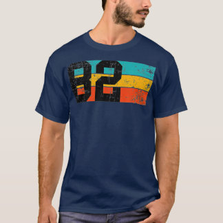 82 Retro 1982 40th Birthday Veertig jaar oud T-shirt