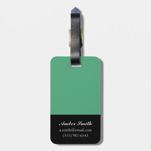 82 ter bagagelabel (Achterkant verticaal)