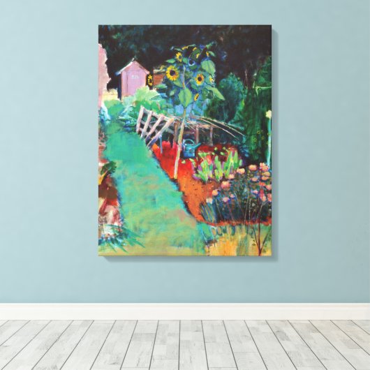 82 ter canvas afdruk (Insitu (Houten vloer))