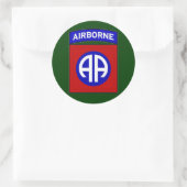 82d Luchtlandingsdivisie SSI Ronde Sticker (Tas)
