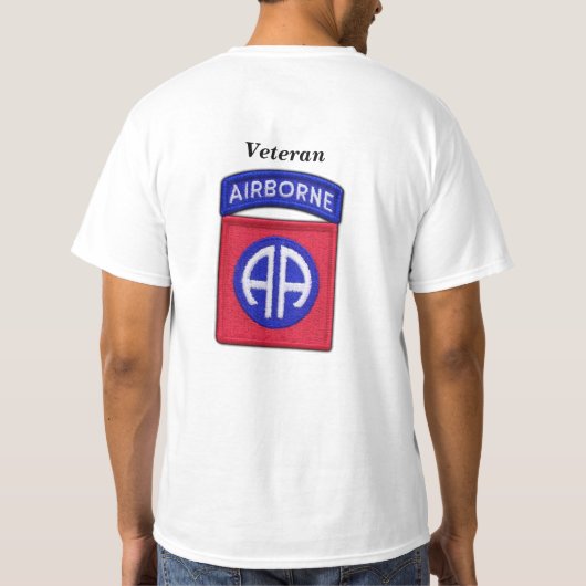 82e ABN Airborne Div Vets LRRP T-shirt (Achterkant)