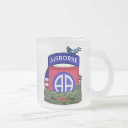 82e ABN airborne divisie patch frosty Mok (Rechts)