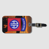 82e ABN Airborne Division Patch Bagagelabel (Voorkant (horizontaal))