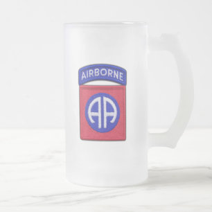 82e ABN DIV Luchtvaartdivisie Veteranen Veteranen Matglas Bierpul