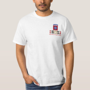 82e Abne. Div. Iraakse Shirt van Veteranese Vrijhe