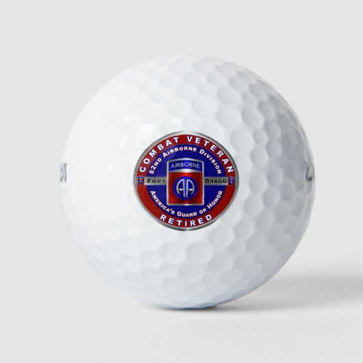 82e afdeling Gepensioneerd Golfballen (Voorkant)