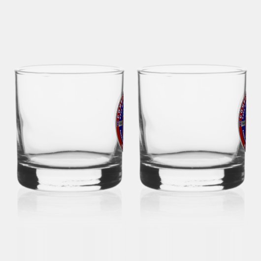 82e afdeling Gepensioneerd Whisky Glas (Rechts)