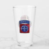 82e Airborne 16 oz pint glas (Achterkant)