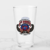 82e Airborne 16 oz pint glas (Voorkant)