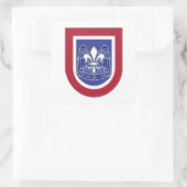 82E AIRBORNE BERET FLASH/DUI STICKERS (Tas)