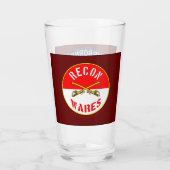 82e Airborne Bierglas Glas (Achterkant)