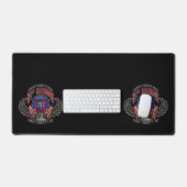 82e Airborne Black Desk Mat (Keyboard & Muis)