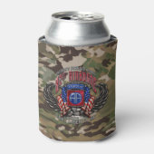 82e Airborne Camo Koelbox Blikjeskoeler (Blikje Voorkant)