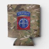82e Airborne Camo Koelbox Blikjeskoeler (Achterkant)