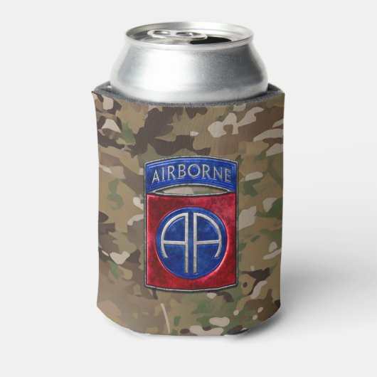 82e Airborne Camo Koelbox Blikjeskoeler (Blikje Achterkant)