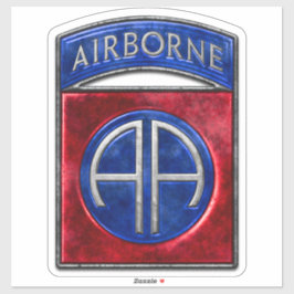 82e Airborne Custom-Cut Vinyl Sticker