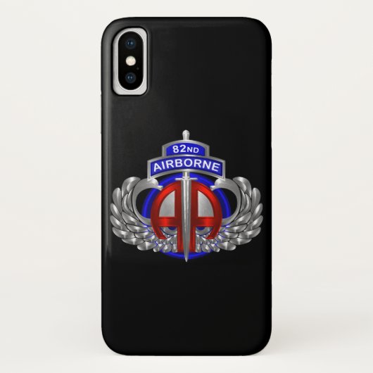 82e Airborne Dagger Case-Mate iPhone Case (Achterkant)