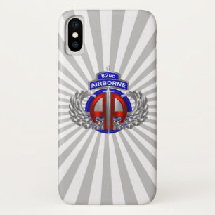 82e Airborne Dagger Sun Rays Case-Mate iPhone Case