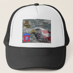 82e Airborne Div Irak Combat Veteraan Trucker Pet