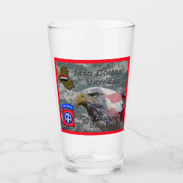 82e Airborne Div Irak Veteraan Glas