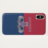 82e Airborne Divisie “All The Way” Case-Mate iPhone Case (Achterkant (horizontaal))